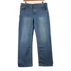 Arizona Jean Co Big Boys Teen 20 Huskey Jeans Blue Fading School College Stretch
